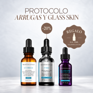 Protocolo Arrugas y Glass Skin - Skinceuticals