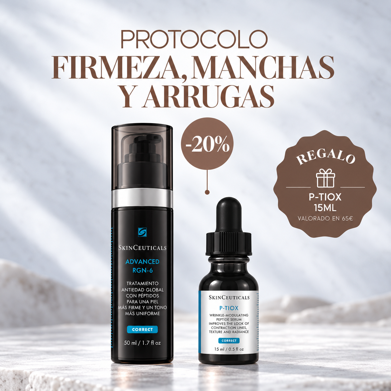 Protocolo Firmeza, Manchas y Arrugas - SkinCeuticals